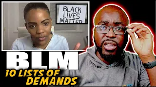 Candace Owens - BLACK LIVES MATTER has a list of demands from White People. [Pastor Reaction]