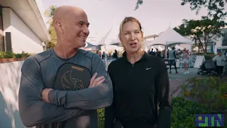 Andre Agassi / Steffi Graf Slam 2 Interview - Pickleball Television Network Gordon G.G. Gebert