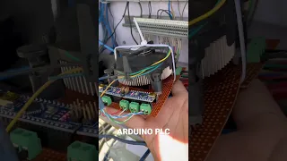 Arduino PLC || Electronic || Circuit || control panel || #arduino #plc #circuit #mintechrobotics