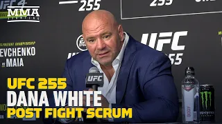 Dana White Thinks 'Shogun' Should Retire, Breaks Down UFC 255 - MMA Fighting