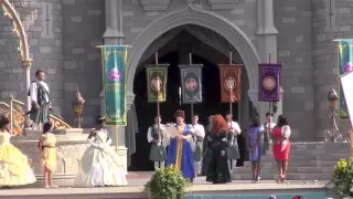Merida Official Princess Coronation at the Magic Kingdom Walt Disney World HD 1080p