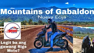 Gabaldon Nueva Ecija | Gawang Rigs Moto pang long ride ba? | Anti Dragging | Rigs Moto | Motodeck