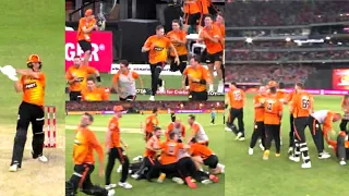 Perth Scorchers BBL Final Winning Moment vs Brisbane Heat | Big Bash League 2023 Final