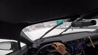 [GR86 POV] Drive in Snow