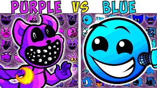 FNF Character Test | Gameplay VS My Playground | ALL Purple vs Blue