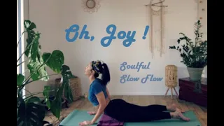 'Joy' a Slow Vinyasa Yoga Flow | 1 hr | Hatha inspired Vinyasa for your well-being
