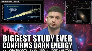 Biggest Study Ever Confirms Dark Energy But Also Finds Something Intriguing