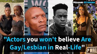 10 New South African Actors Who are Gay or Lesbian [#1 Will Shock You]