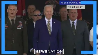 Biden gives commencement address at West Point as military recruiting falls short | NewsNation Live