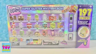 Shopkins Real Littles Super Glitter Mystery Box Unboxing Opening | PSToyReviews