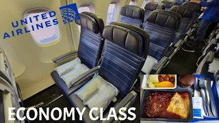 United Airlines ECONOMY CLASS London To New York 2024 Review | Boeing 767-300ER