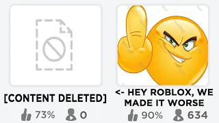 BANNED ROBLOX GAME JUST MADE IT WORSE