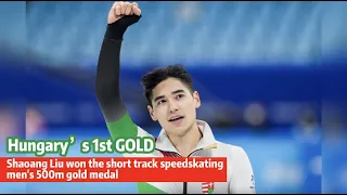 Shaoang Liu Gives Hungary 1st Winter Games Individual Gold