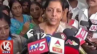 Nirmala Sitharaman: Terror Funding Clearly Choked After Note Ban | Demonetisation Anniversary | V6