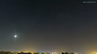 SATISFYING: From moon rise till morning | Time lapse of 5 hours in 20 seconds