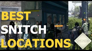 The Division 2 - PLUMS EASY and BEST SNITCH LOCATIONS - HOW TO FIND THE SNITCH FAST -Tips and Tricks