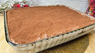 Quick Tiramisu Recipes without Mascarpone Cheese and without Egg | Dessert Recipes