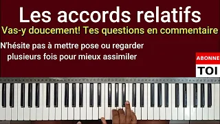 Maitriser les accords relatifs au piano