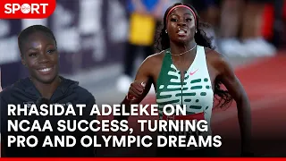 Rhasidat Adeleke on turning pro, NCAA success, Olympic dreams and more.