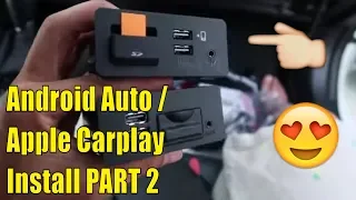 New Mazda Android Auto Car Play Install Part 2