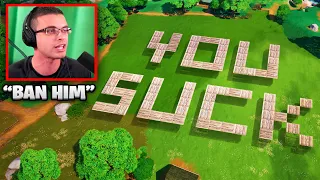 20 Fortnite YouTubers TROLLED By Fans