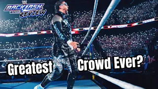 INSANE Crowd in France - WWE Backlash 2024 REVIEW