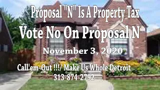 SPOT VOTE NO ON PROPOSAL N