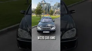 S55 AMG W220 ASMR звук выхлопа #amg #s55 #mercedes #mercedesamg #автомобили