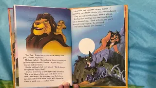 Disney / The Lion Kong / Read Along-Aloud Book / Simba