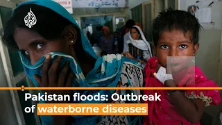 Outbreak of waterborne diseases in flood-hit Pakistan | Al Jazeera Newsfeed