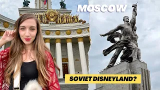 Surreal SOVIET PARK in MOSCOW! VDNH 🇷🇺  Russia vlog