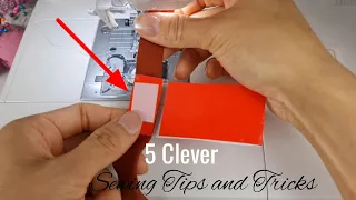 🌟 5 Clever Sewing Tips and Tricks that you should know | Sewing Technique for Beginners #26