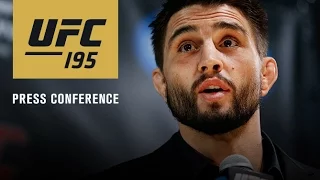 UFC 195: Post-fight Press Conference