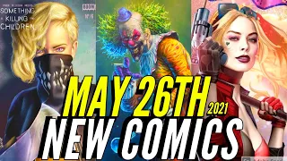 NEW COMIC BOOKS RELEASING MAY 26TH 2021 MARVEL COMICS & DC COMICS PREVIEWS COMING OUT THIS WEEK