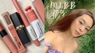 My Favorite MLBB Lippies (Tints, Mattes, Nudes) ☁️ | Sherbel Terry