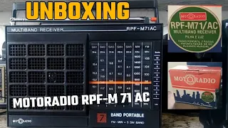 Unboxing - Motoradio RPF M 71 AC #motoradio #desembalando #unboxing