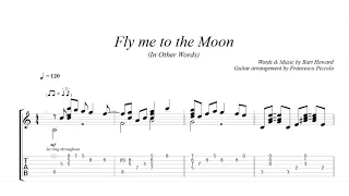 Fingerstyle Guitar - Fly me to the Moon In Other Words (From Jazz Tunes Vol.1, Nr.11)