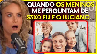 ANGÉLICA DIVIDINDO TAREFAS COM O LUCIANO HUCK | PodcatsDelas Cortes