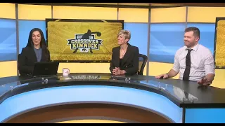 Iowa Women's Basketball Asst. Coach, Jan Jensen joins Iowa's News Now ahead of Crossover at Kinnick