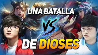 ¡LA BATALLA DE LOS DIOSES - FAKER VS SHOWMAKER!