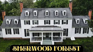 SHERWOOD FOREST ..home of President John Tyler (Charles City, VA)