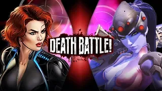 Black Widow VS Widowmaker (Marvel VS Overwatch) | DEATH BATTLE!