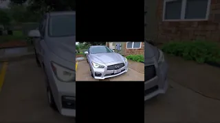 Q50 AMS Intake Before and After