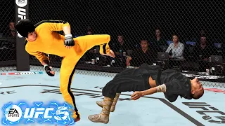 UFC5 Bruce Lee vs Shadow Monk EA Sports UFC 5 PS5