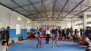 Aadish Keisam fight, Blue corner