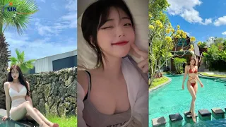 Collection of videos of beautiful Vietnamese tiktok girls P1