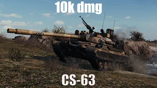 Unleashing Destruction: CS-63 Rampage with 10k Damage! World of Tanks