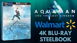 Aquaman And The Lost Kingdom 4K Ultra HD Blu-ray Walmart Exclusive Steelbook