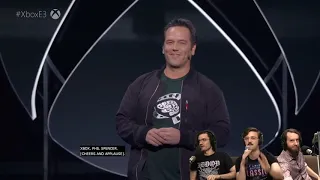 the polygon Xbox E3 stream but every time bdg drinks, it speeds up 5%