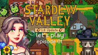 Stardew Valley 1.6 Update Relaxing Gameplay for Sleep or Study - 2 Hrs | No Commentary ♡ (Episode 1)